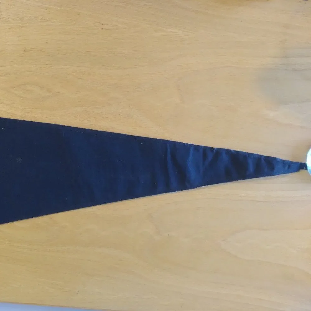 Vintage 60s Bourbon Street Jazz New Orleans Pennant Flag